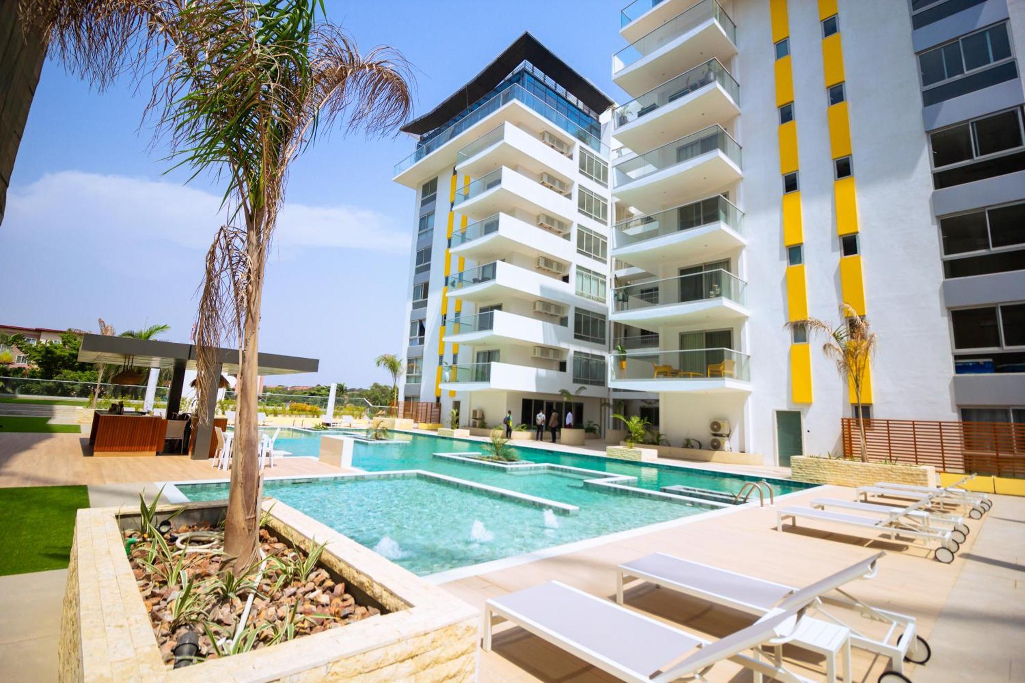 The Pavilion 1Bdr Luxury Apt Acra Exterior foto