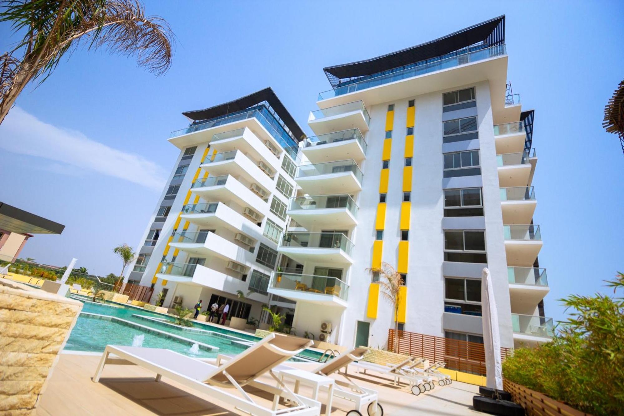 The Pavilion 1Bdr Luxury Apt Acra Exterior foto